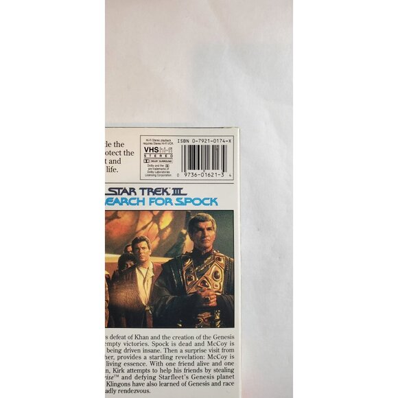 Star Trek - The Movie Collection VHS Tape - 6-Tape Collection Box SET - Picture 14 of 16